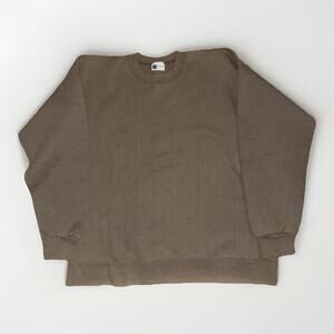Pro Spirit Select Sweats Taupe Brown Crewneck Sweater XL 23x26